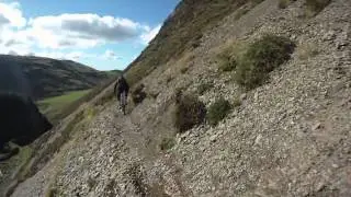 Bwlch Nant Yr Arian Off Piste. Esgair Goch Path