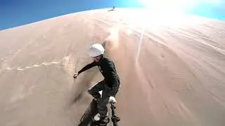 Sandboarding the Atacama