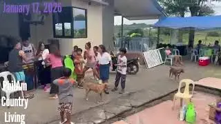 Katuwaan noong New Year ng aking pamilya/ No editing/Tukod, Philippines 