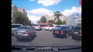 USA Car Crash Compilation Fail 2014   16