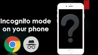 Incognito mode in mobile. Safe and secure browsing.