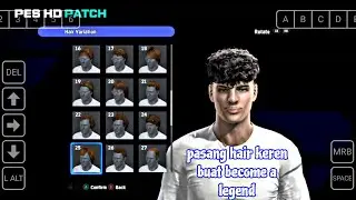 PASANG HAIR KEREN PES 2013 WINLATOR ANDROID OFFLINE