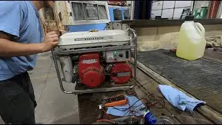Fixing up an old Honda Generator