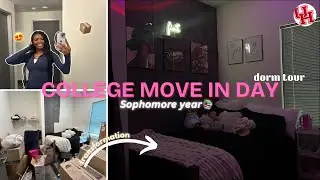COLLEGE MOVE IN DAY + DORM TOUR | UNIVERSITY OF HOUSTON | COLLEGE DIARIES S2 EP 1