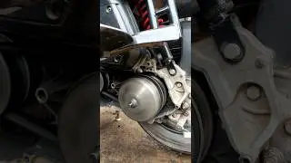 TVS❤️&zwj;🩹#ntorq#class #roller #battery #belt #New #install🪛🔧 #part#15000#km#class #tranding#viralvideo