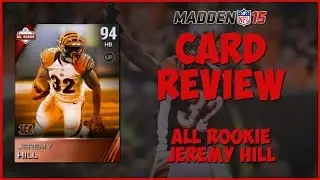 Madden 15 Ultimate Team | Обзор карты MUT 15: все новички Джереми Хилл