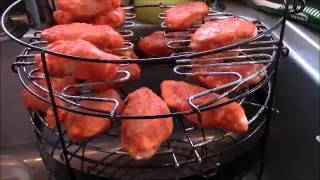 Cooking Chicken Wings on the Big Easy SRG