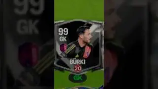 BURKI GK 99 RATED 🔥👹 #fcmobile #shortsviral #shorts