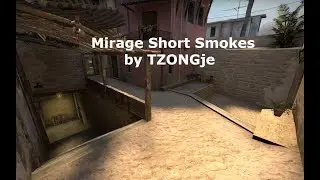CS:GO Mirage Bombsite B Short Control ( works in 64 tickrate as well )