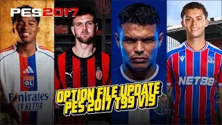 PES 2017 &mdash; Обновление файла настроек, январский патч T99 V19