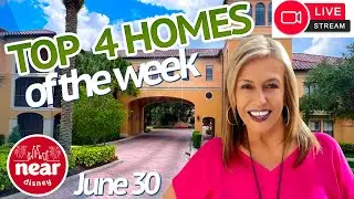 Unveiling the top 4 Orlando Florida homes of the week - June 30-2023 #orlandohomesforsale