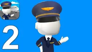 Hyper Airways - Gameplay Walkthrough Part 2 Levels 31-55 (Android, iOS)