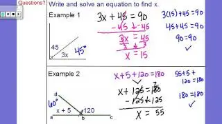 Angle Relationships