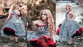 Replicating Alice's Red Court Dress | Becoming Um from Umbridge