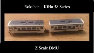 Rokuhan - KiHa 58 Series - Z Scale DMU