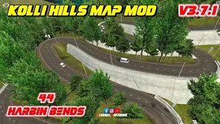 🎀🤩NEW KOLLI HILLS MAP😳44 HAIRPIN BEND😱MOD BUSSID V3.7.1🔥