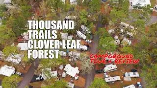 Three minute Thousand Trails Campground Review: Clover Leaf Forest Farm, Brooksville FL (Encore)