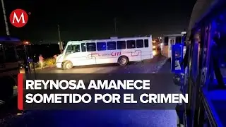 Activan semáforo rojo en Reynosa tras bloqueos y balaceras de esta mañana