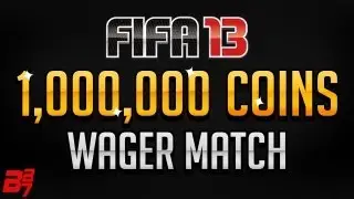 FIFA 13 Ultimate Team Wager Match | 1 MILLION COIN WAGER vs NassFIFA (1,000,000 Coins)