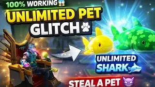😱Unlimited Pet Glitch 💯 % Working 😱| Unlimited Shark 🦈| Steal A Pet Free Fire 🔥|#stealapet #freefire