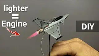Mini Jet Fighter With a Real Micro Engine &ndash; Watch How I Built It!