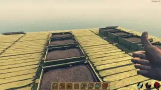Raft Ep 4 - Crop plots and Coconuts