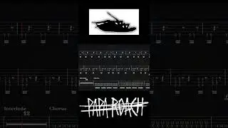 Tabs-On-Screen (Papa Roach - Last Resort) Full Video