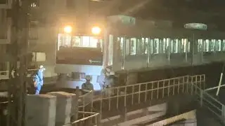【小田急線人身事故】湘南台駅〜六会日大前駅で飛び込み発生直後の現場の緊迫した様子