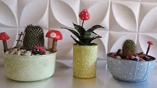 Vaso com vasilha velha