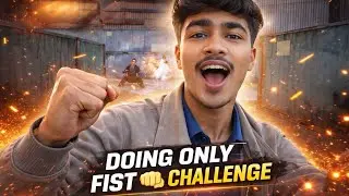 &ldquo;NO GUNS 😱 ONLY FIST 👊 VERY HARD CHALLENGE | INSANE BOOYAH!&rdquo;#freefire 