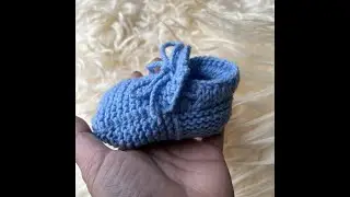 L&aelig;r at strikke Sutsko. Tutorial for let &oslash;vede 🧦🧶#leratstrikke #babystrik #hvermaskesammen