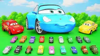 Disney Pixar Cars Unboxing Review | Lightning Mcqueen, Tow Mater, Doc Hudson, Sally Carrera, Cruz