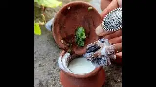 Smoked Lassi in Miniature Cooking..  #tinycooking #tinyfoods #miniaturefood  #masterchefaustralia