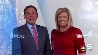NBC Chicago Holiday Promo ID: Rob Stafford and Allison Rosati