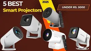 5 Best Smart Projectors in India 2025 | Projectors Under Rs. 5000 | Top Projectors for Home, Office
