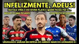 VI&Ntilde;A NO RIVER! FLAMENGO ASSINA ATACANTE COM MULTA DE R$321 MILH&Otilde;ES, KAIO JORGE, MARCOS LEONARDO E+