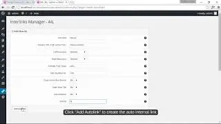 Interlinks Manager WordPress Plugin &middot; Automatically create internal links for SEO