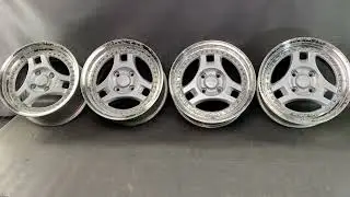 #6908 YOKOHAMA SUPER ADVAN SA3 2 piece 16x7j / 16x8j +32 4x114.3 CB:66 x4
