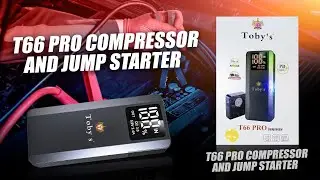 Toby's T66 PRO Jump Starter With 16000mAh | Latest Technology 16A Jumpstarter | Tobysouq.com