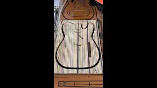 Building a Guitar from Skateboards Using a CNC Router! #Upcycle #Guitar #Woodworking #CNCRouter