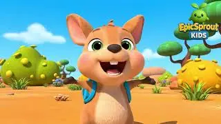 Kip the Kangaroo and the Floating Balloon | An Adventure Story of Curiosity, Courage, and Friendship