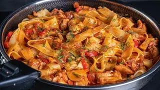 Знаменитый итальянский рецепт! Я никогда не ела такой вкусной пасты!