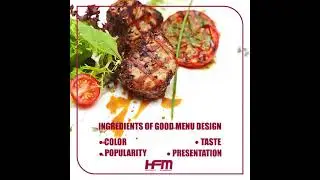 Menu Design and Creation relies on identifying colors