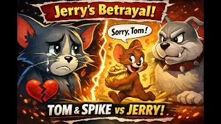 Tom and Spike Stand Together After Jerry&rsquo;s Betrayal | Emotional Tom & Jerry Story | Fanmade Cartoon