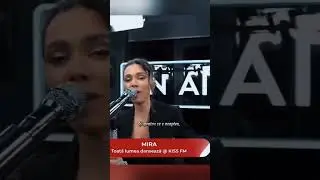 MIRA - Toată lumea dansează live la Kiss FM #mira #toatalumeadanseaza #newmusic #lyrics #shorts
