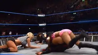 Gail Kim vs Tara vs Velvet Sky vs Brooke - Knockout Championship : Highlights