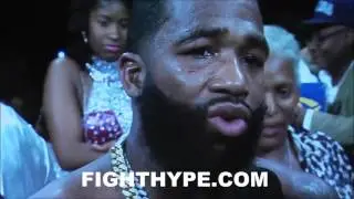 (WOW!!) ADRIEN BRONER CALLS OUT FLOYD MAYWEATHER TO FIGHT: 