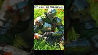 whenever I listen GOLDEN BROWN ✨️ | #goldenbrown #KNIGHT #editing #soldier
