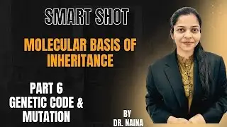 GENETIC CODE AND MUTATION | PART 6 | MOLECULAR BASIS OF INHERITANCE | CLASS 12