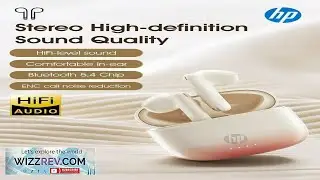 HP H10J Semi In Ear Bluetooth Headphones With ENC Noise Cancellation New Wireless Sports